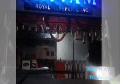 Ranchi to Kolkata via Tata & Kharagpur Bus Timing (Shivam)
