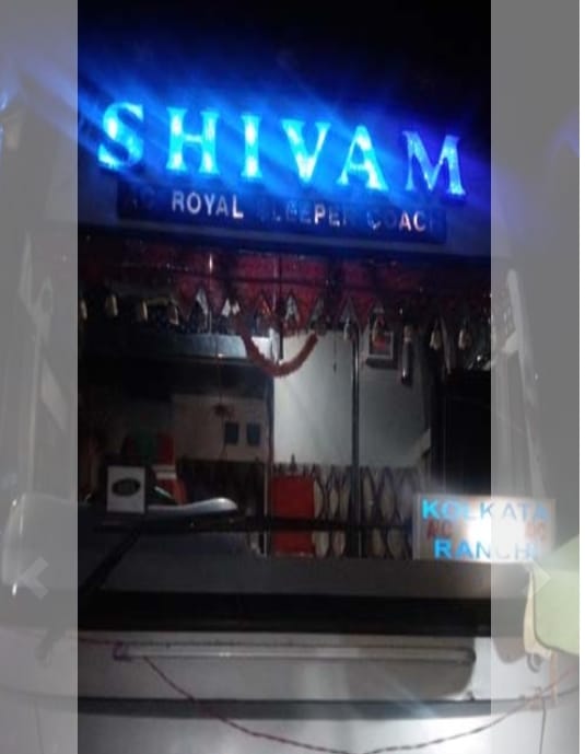 Ranchi to Kolkata via Tata & Kharagpur Bus Timing (Shivam)