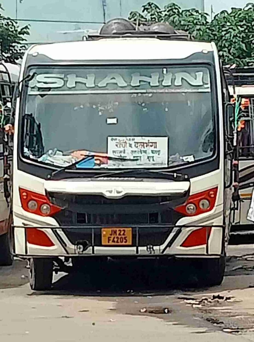 Kharsawan to Ranchi (Shahin bus)
